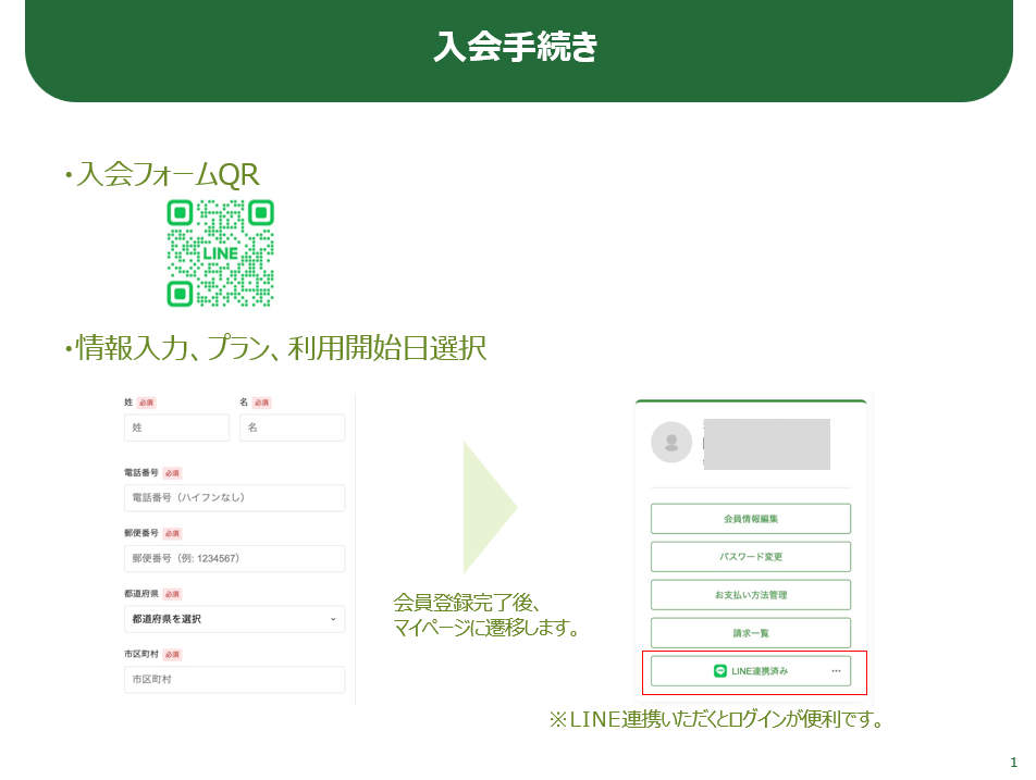 グレートゴルフガーデン入会・予約・入室方法